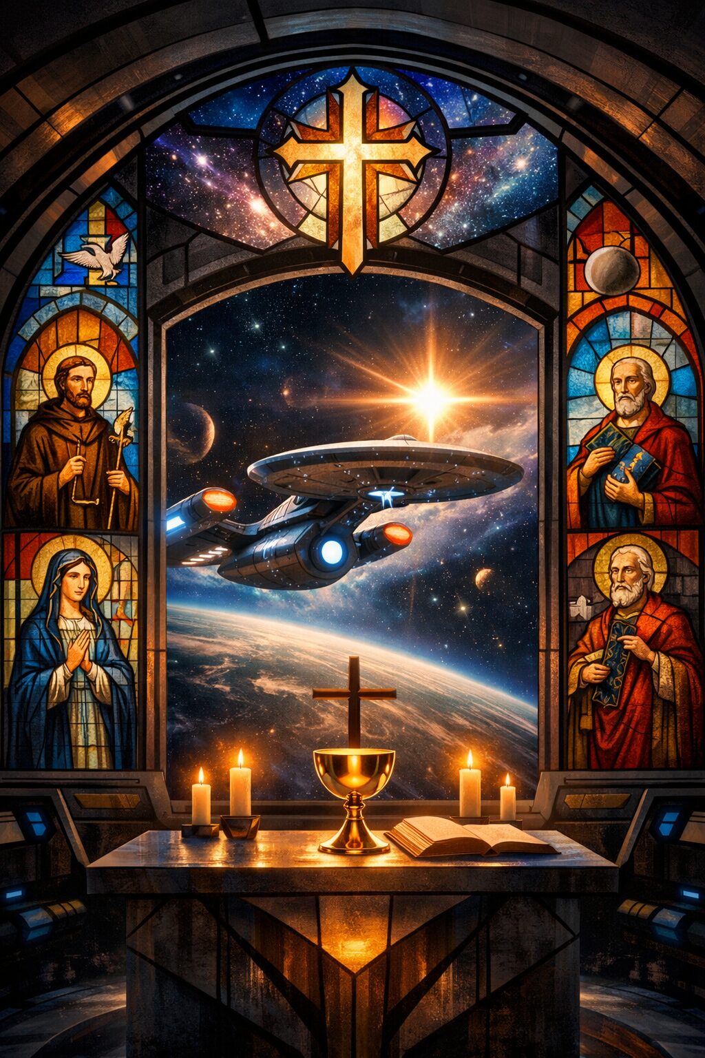 To Seek Out New Life: Independent Sacramentalism Through the Lens of Star Trek and the Ideals of the Federation