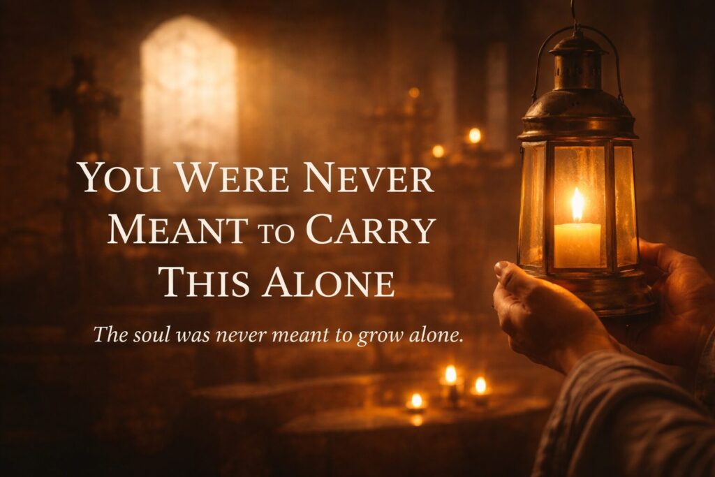 You Were Never Meant to Carry This Alone